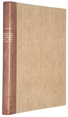 Lot 338 - ADAMS, LOUIS Decorations Interieures et...