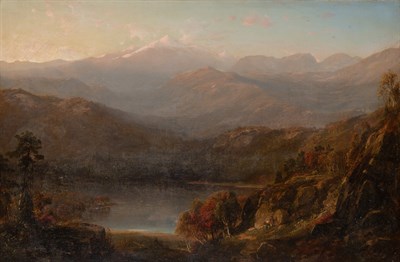 Lot 28 - Samuel Colman American, 1832-1920 View of...
