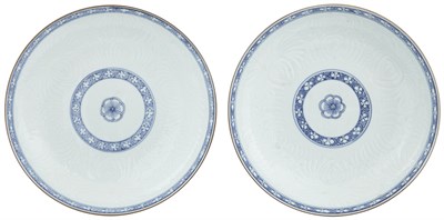 Lot 507 - A Pair of Chinese Blue and White Porcelain...