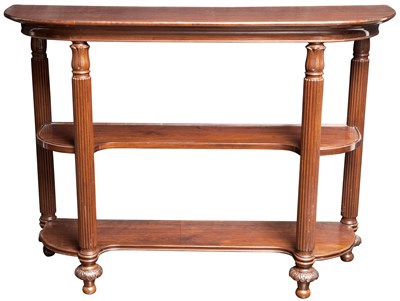 Lot 104 - Restauration Mahogany Console Circa 1825 The D-...