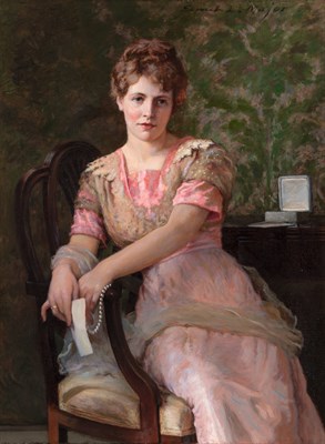 Lot 219 - Ernest Lee Major American, 1864-1950 The Gift...