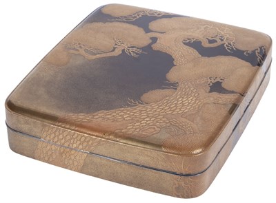 Lot 311 - A Fine Japanese Gold Lacquer Suzuribako Edo...