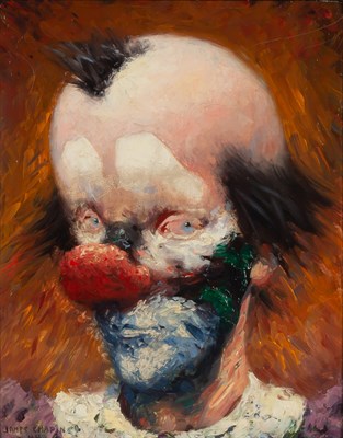 Lot 7 - James Chapin American, 1887-1975 Sly Clown,...