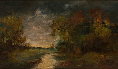 Lot 80 - Continental School 19th/20th Century Landscape...