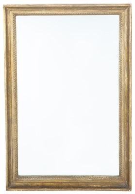 Lot 3 - Giltwood Mirror 20th Century Rectangular....