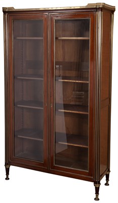 Lot 21 - Louis XVI Gilt Bronze-Mounted Mahogany...
