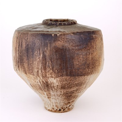 Lot 29 - Donald Fletcher Large Glazed Ceramic Vessel...