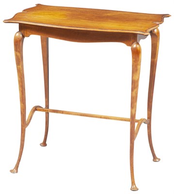 Lot 48 - Georgian Style Banded Mahogany Side Table The...