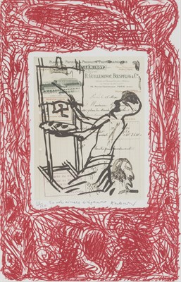 Lot 62 - Pierre Alechinsky (b. 1927) EN VOTRE AIMABLE...