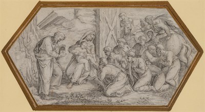 Lot 379 - Italian School 19th Century Nativity -...