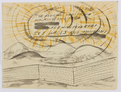Lot 46 - Chris Johanson American, b. 1968 Untitled (The...