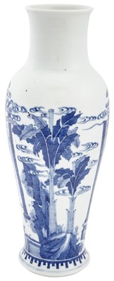 Lot 484 - A Chinese Blue and White Porcelain Vase Early...