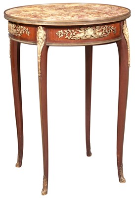 Lot 249 - French Transitional Style Mahogany and...