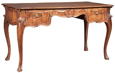 Lot 256 - Rococo Style Fruitwood Writing Table Height 30...