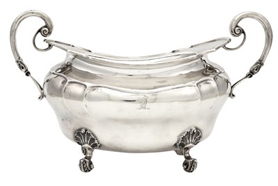 Lot 202 - Edward VII Sterling Silver Jardinière...