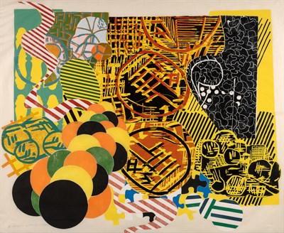 Lot 132 - Judy Pfaff (b. 1946) MANZANAS Y NARANJAS Color...