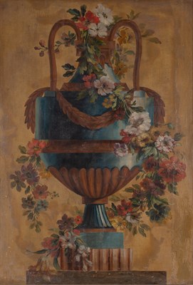 Lot 28 - Continental School 20th Century Flowers in an...