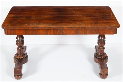 Lot 121 - George IV Rosewood Writing Table Second...