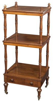 Lot 124 - Victorian Rosewood Three-Tier Étagère Mid-19th...