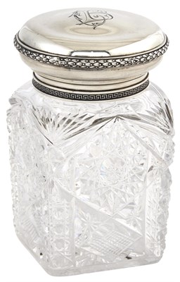 Lot 155 - Russian Parcel-Gilt Silver-Mounted Cut Glass...