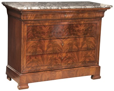Lot 353 - Charles X Mahogany Commode Circa 1830 The...