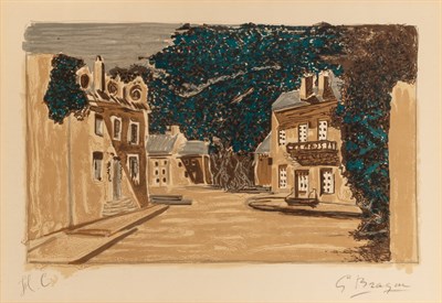 Lot 1078 - Georges Braque (1882-1963) DÉCOR POUR LES...