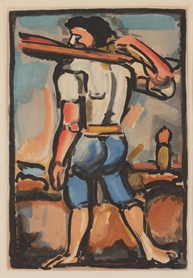 Lot 114 - Georges Rouault (1871-1958) AIDE-BORREAU...