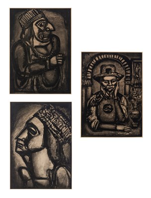 Lot 1098 - Georges Rouault (1871-1958) NOUS CROYANT ROIS;...