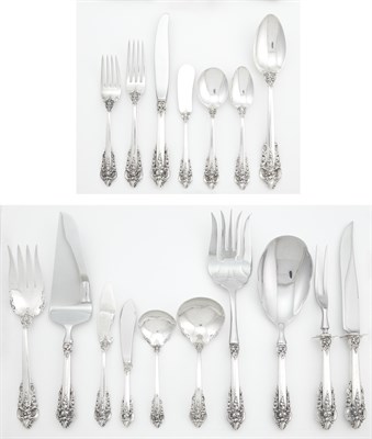 Lot 162 - Wallace Sterling Silver Grande Baroque Pattern...