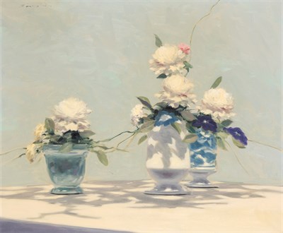 Lot 31 - Andre Gisson American, 1921-2003 Flowers...