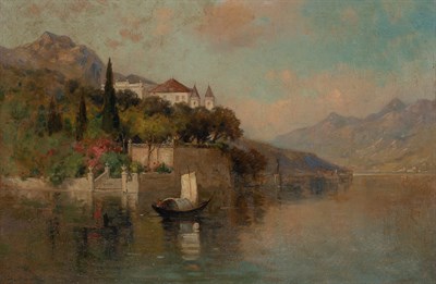 Lot 1022 - George Henry Smillie American, 1840-1921 Villa...