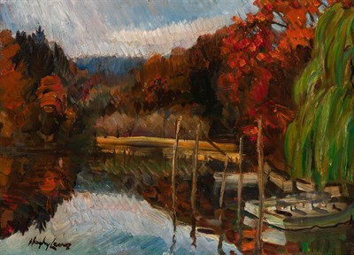 Lot 77 - Hayley Lever American, 1876-1958 Croton River,...