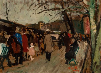 Lot 1132 - Francois Gall Hungarian/French, 1912-1987...