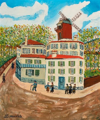 Lot 1125 - Elisee Maclet French, 1881-1962 Moulin de la...