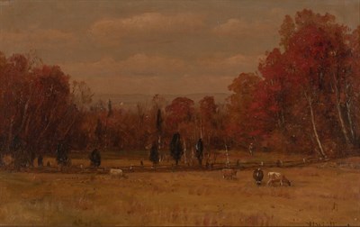 Lot 27 - Worthington Whittredge American, 1820-1910...