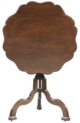 Lot 332 - George III Style Mahogany Tripod Table The...