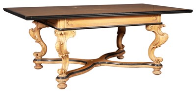 Lot 128 - Renaissance Revival Part-Ebonized and Stained...