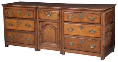 Lot 117 - Oak Dresser Base Height 32 inches, length 6...