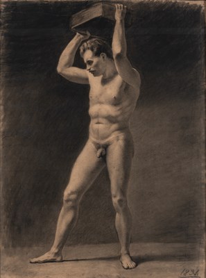 Lot 387 - Continental School 19th Century Studio Figure,...