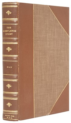 Lot 331 - [GOLF-JONES, BOBBY] The Bobby Jones Story....