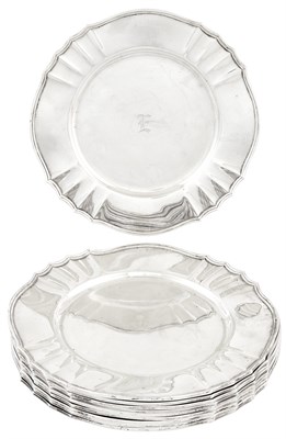 Lot 140 - Set of Ten Gorham Sterling Silver Chargers...