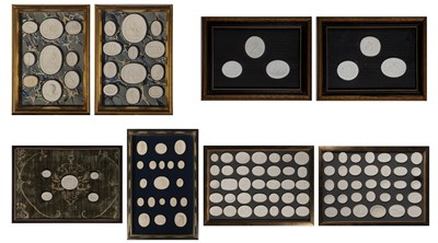 Lot 109A - Eight Framed Groups of Seal Impressions...