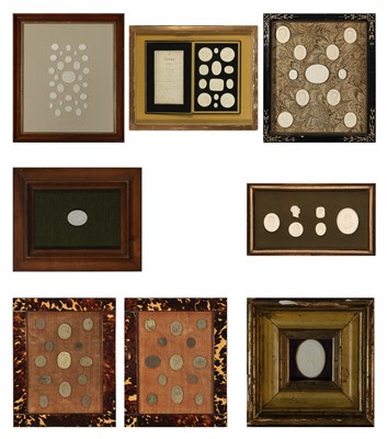 Lot 114 - Assembled Set of Eight Framed Seal Impressions...