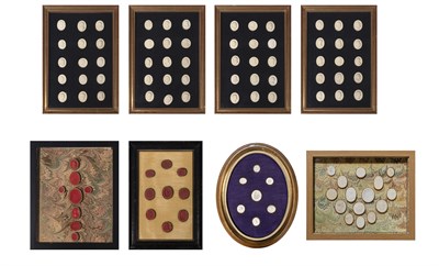 Lot 115 - Assembled Set of Eight Framed Seal Impressions...