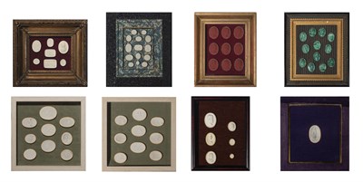 Lot 116 - Assembled Set of Eight Framed Seal Impressions...