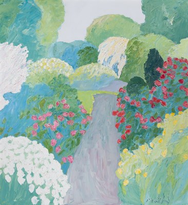 Lot 20 - Roger Muhl French, 1929-2008 Jardin en Ete...