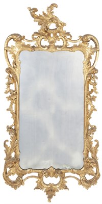 Lot 144 - George II Giltwood Mirror Circa 1755 Height 52...