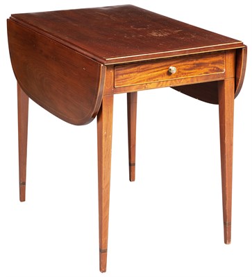 Lot 230 - Federal Inlaid Mahogany Pembroke Table Early...
