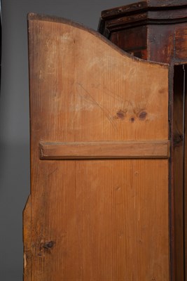 Lot 159 - German Painted Pine Cupboard Height 71 inches,...