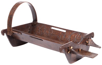 Lot 270 - Northern European Oak Cradle Probably...